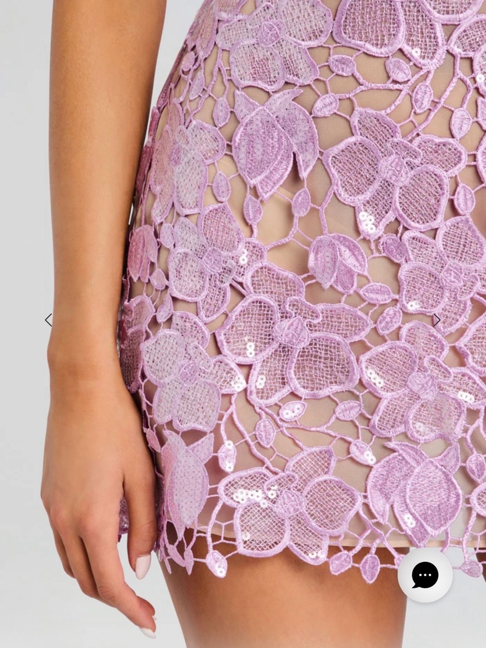 Retrofete KAMALA SEQUIN LACE DRESS - Picture 2 of 5